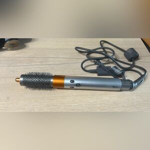 Dyson Orange and Silver Hair Styling Device